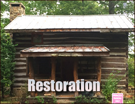 Historic Log Cabin Restoration  Madison County, Kentucky